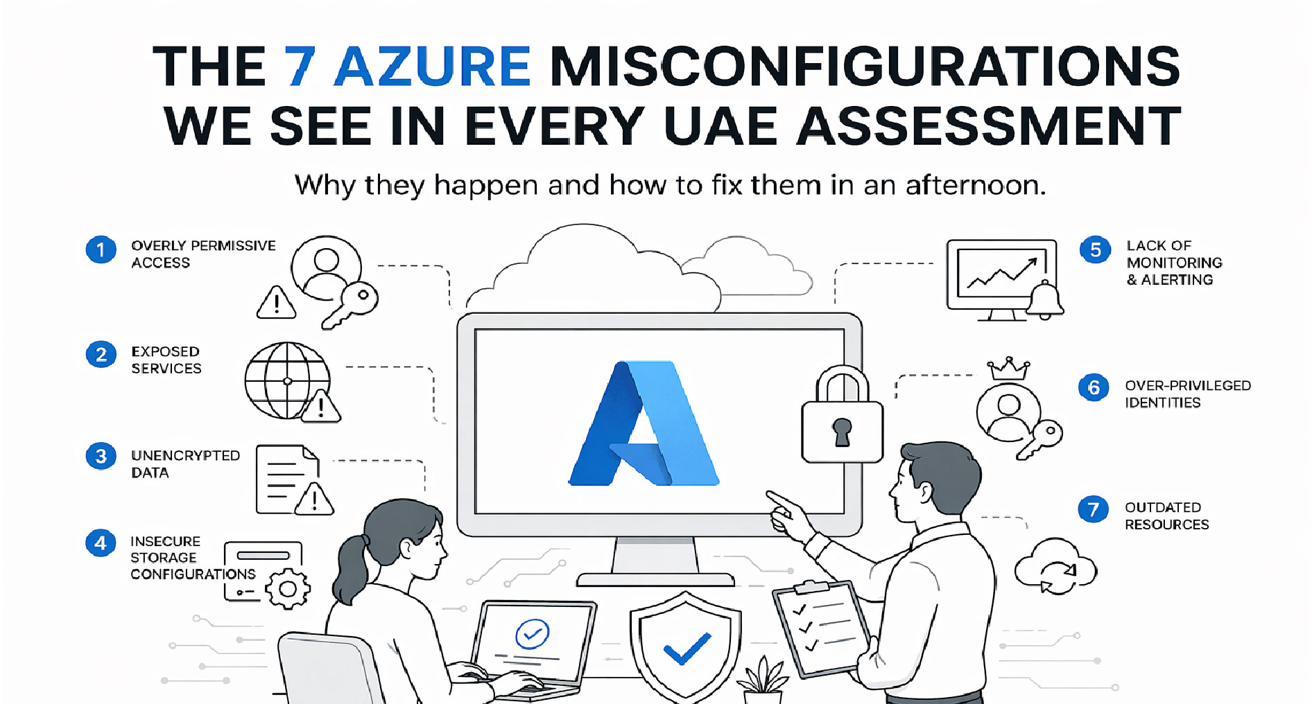 The 7 Azure Misconfigurations We See in Every UAE Assessment
