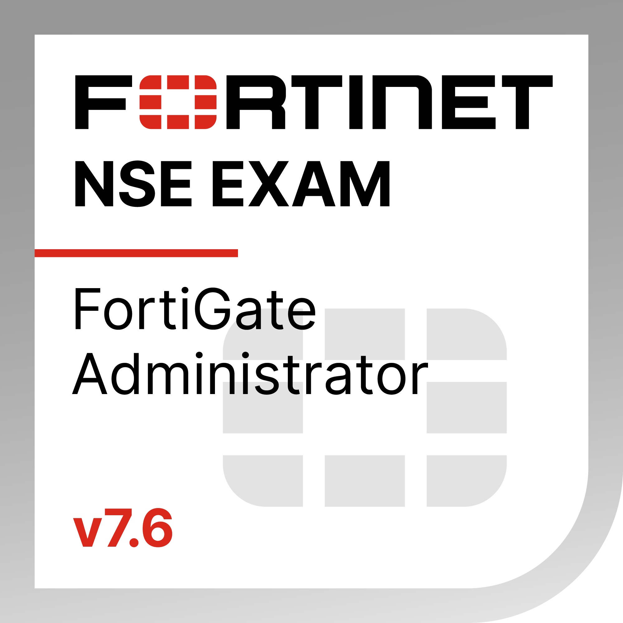 Fortinet NSE FortiGate Administrator
